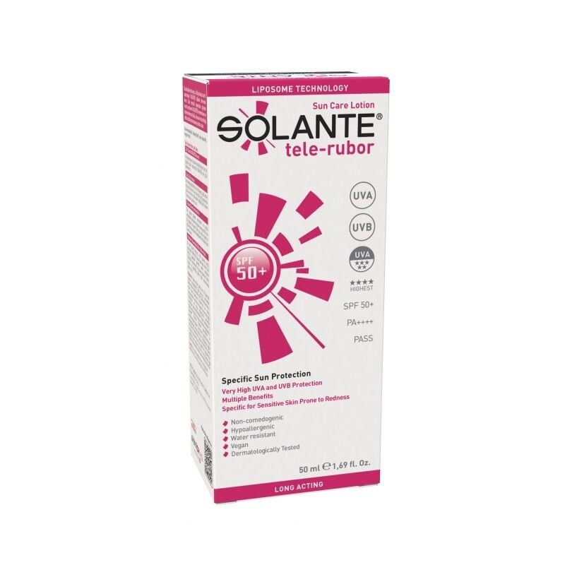 Solante Tele-Rubor Sun Care Lotion Spf50 50 ml
