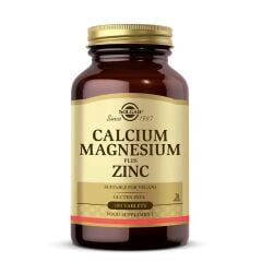 Solgar Calcium Magnesium Plus Zinc 100 Tablet