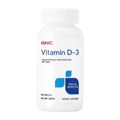 Gnc Vitamin D3 180 Tablet
