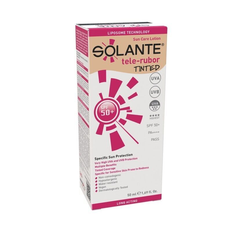Solante Tele-Rubor Tinted Spf50 Sun Care Lotion 50ml