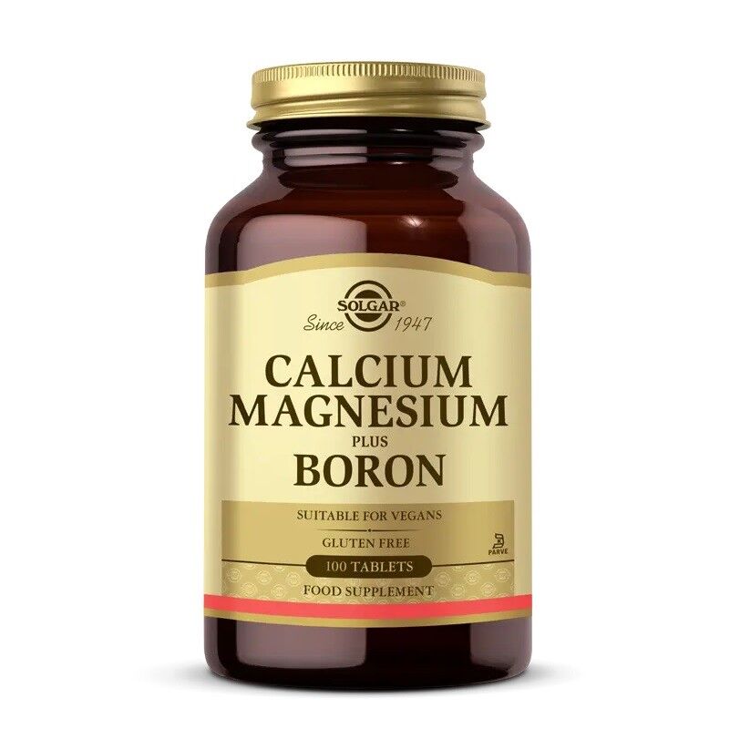 Solgar Calcium Magnesium Plus Boron 100 Tablet