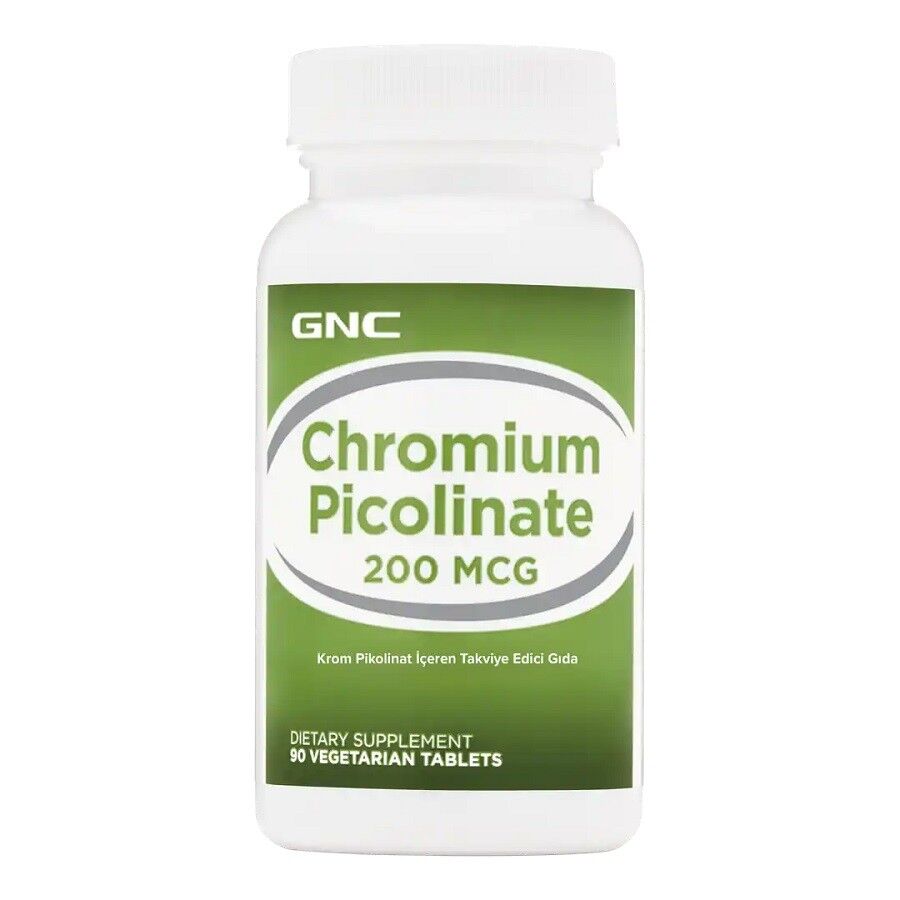 Gnc Chromium Picolinat 200Mg 90 Tablet