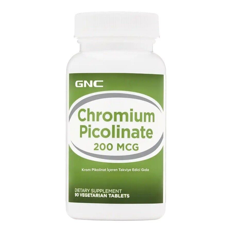 Gnc Chromium Picolinat 200Mg 90 Tablet