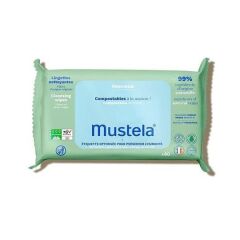Mustela Kompost Edilebilir Islak Mendil 60'lı