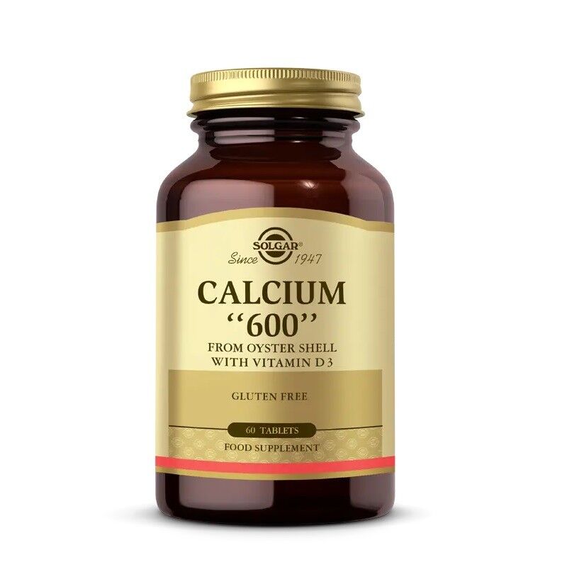 Solgar Calcium 600mg Osyter Shell 60 Tablet