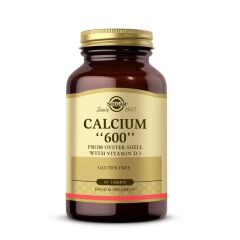 Solgar Calcium 600mg Osyter Shell 60 Tablet