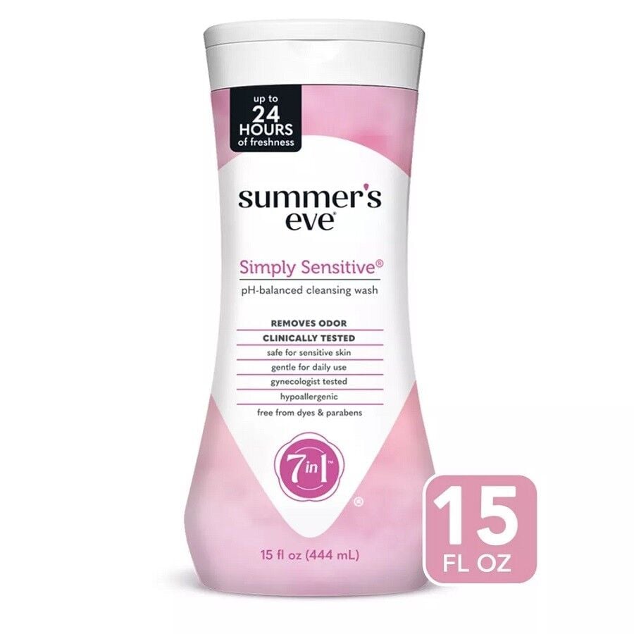 Summer's Eve Feminine Wash Sensitive Skin 444ml