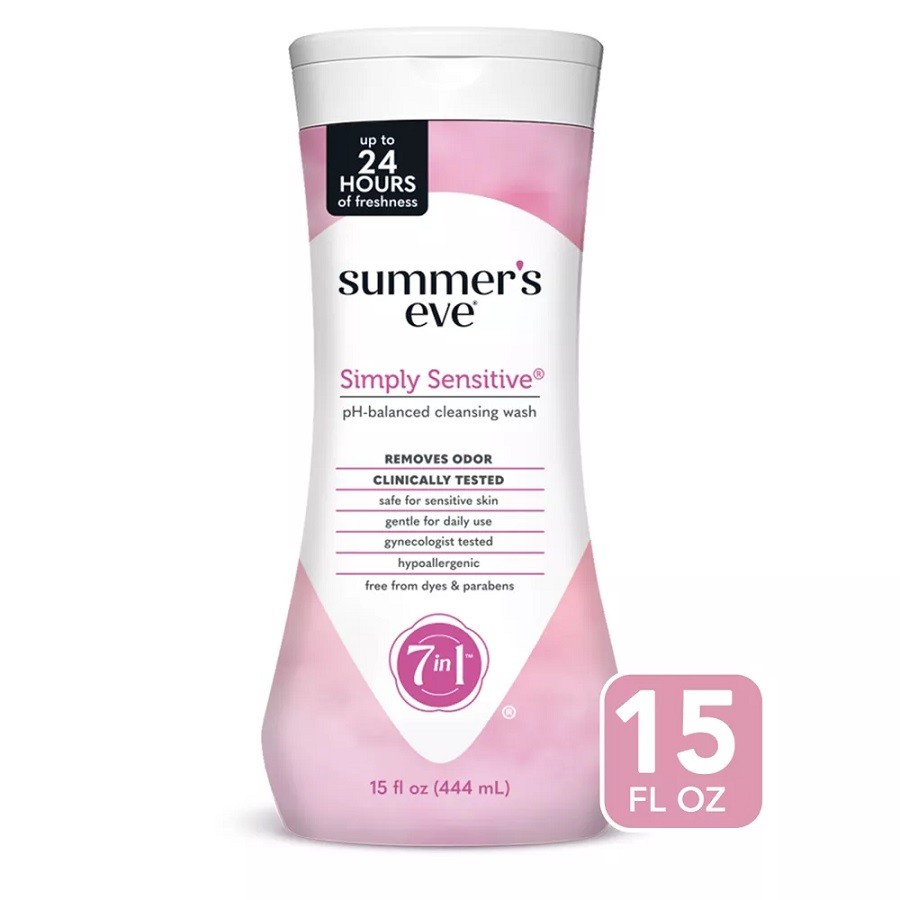 Summer's Eve Feminine Wash Sensitive Skin 444ml