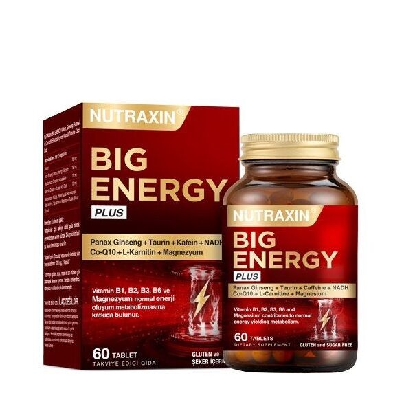 Nutraxin Big Energy Plus 60 Tablet
