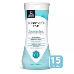 Summer's Eve Fragrance Free Feminine Cleansing Wash 444ml