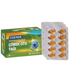 Osende Çörek Otu Yağı Yumuşak 30 Kapsül