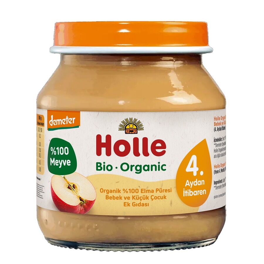 Holle Organik Elma Püresi 125 gr