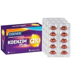 Osende Coenzym Q10 - Koenzym Q10 100mg Yumuşak 30 Kapsül