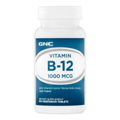 Gnc Vitamin B12 1000 mcg 100 Tablet