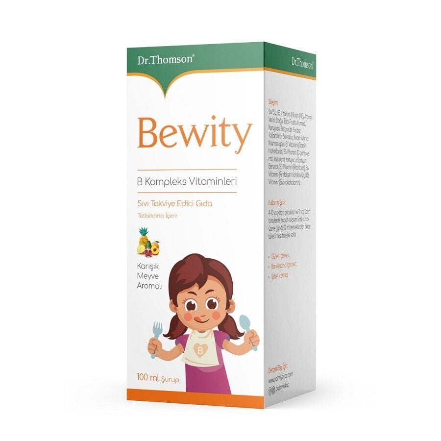 Dr.Thomson Bewity B Kompleks Vitaminleri içerikli Sıvı 100ml
