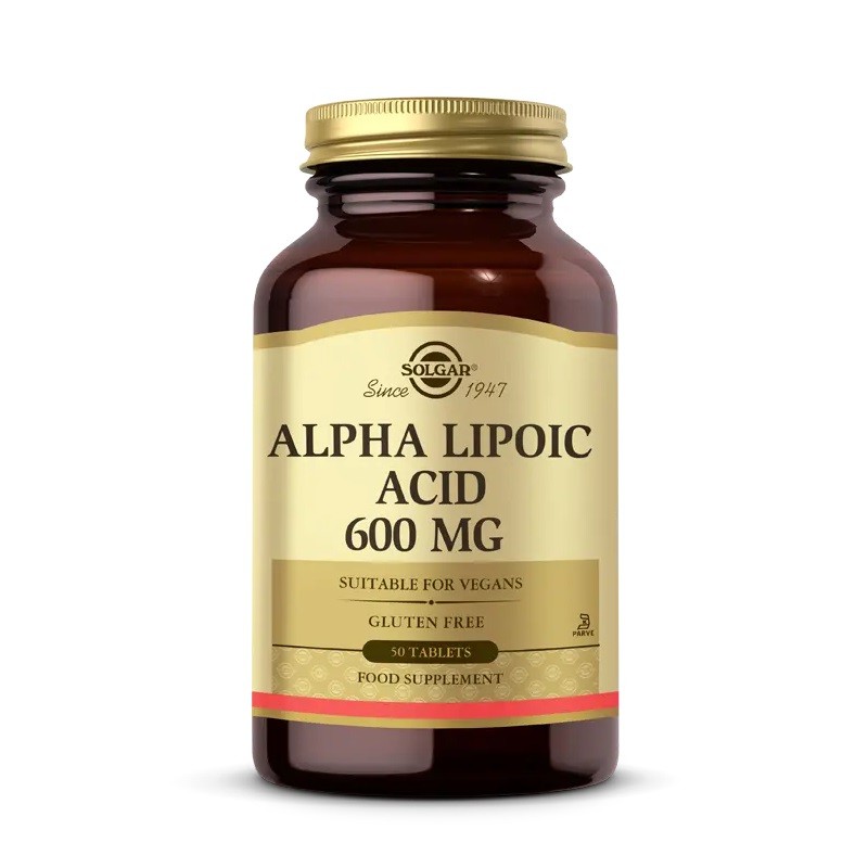 Solgar Alpha Lipoic Acid 600mg 50 Tablet
