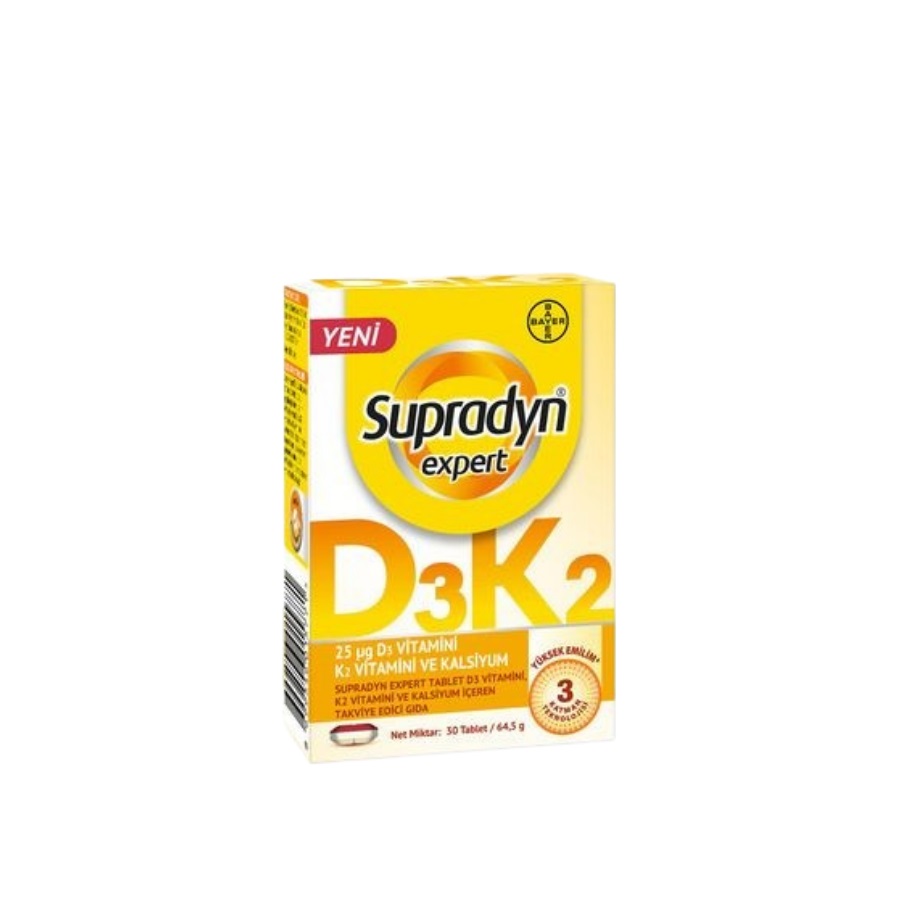 Supradyn Expert Vitamin D3 K2 30 Tablet