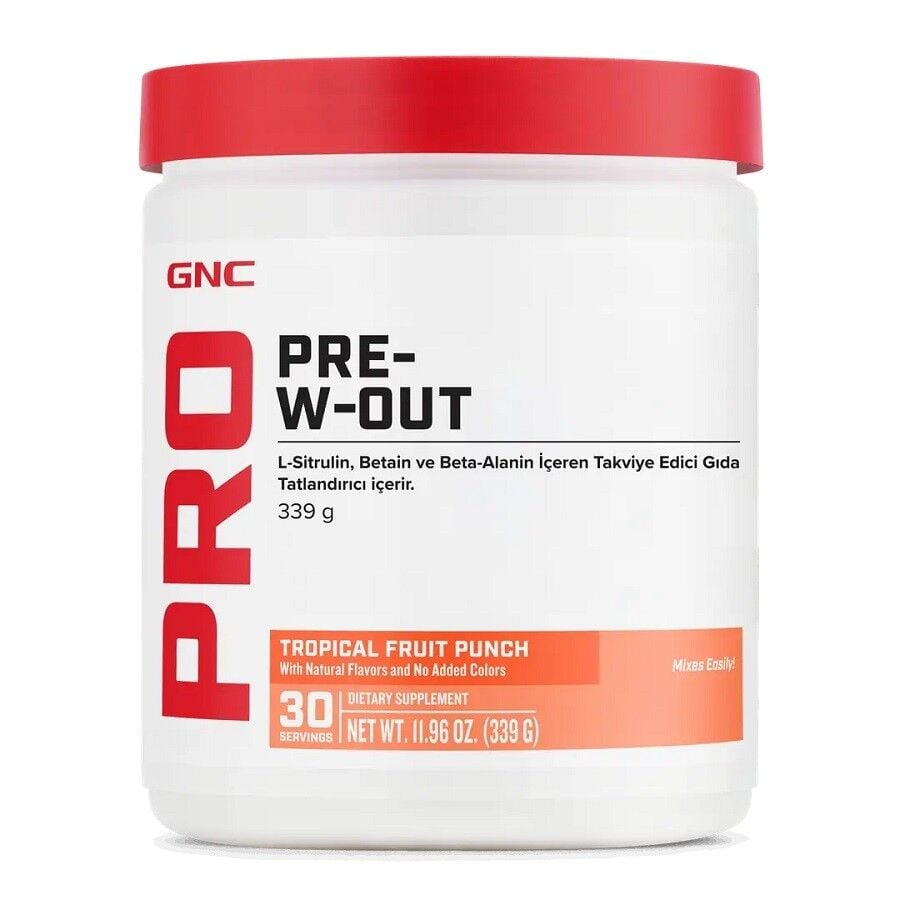 Gnc Pro Pre - W - Out 339 gr