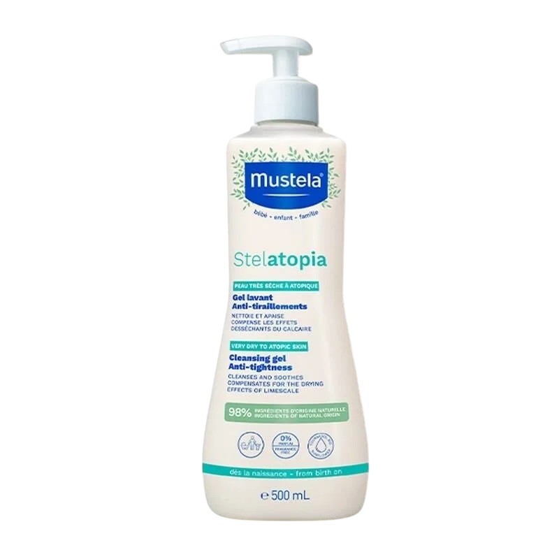 Mustela Stelatopia Cleansing Cream 500ml - Atopik Ciltler