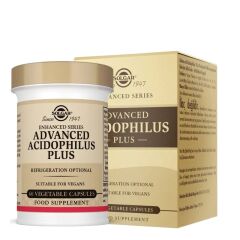Solgar Advanced Acidophilus Plus 60 Vegi Kapsül
