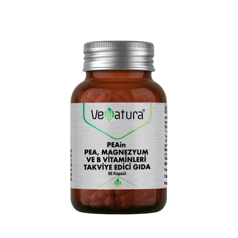 Venatura Peain PEA Magnezyum B Vitamin 60 Kapsül