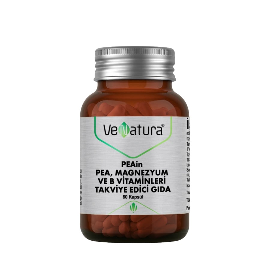 Venatura Peain PEA Magnezyum B Vitamin 60 Kapsül