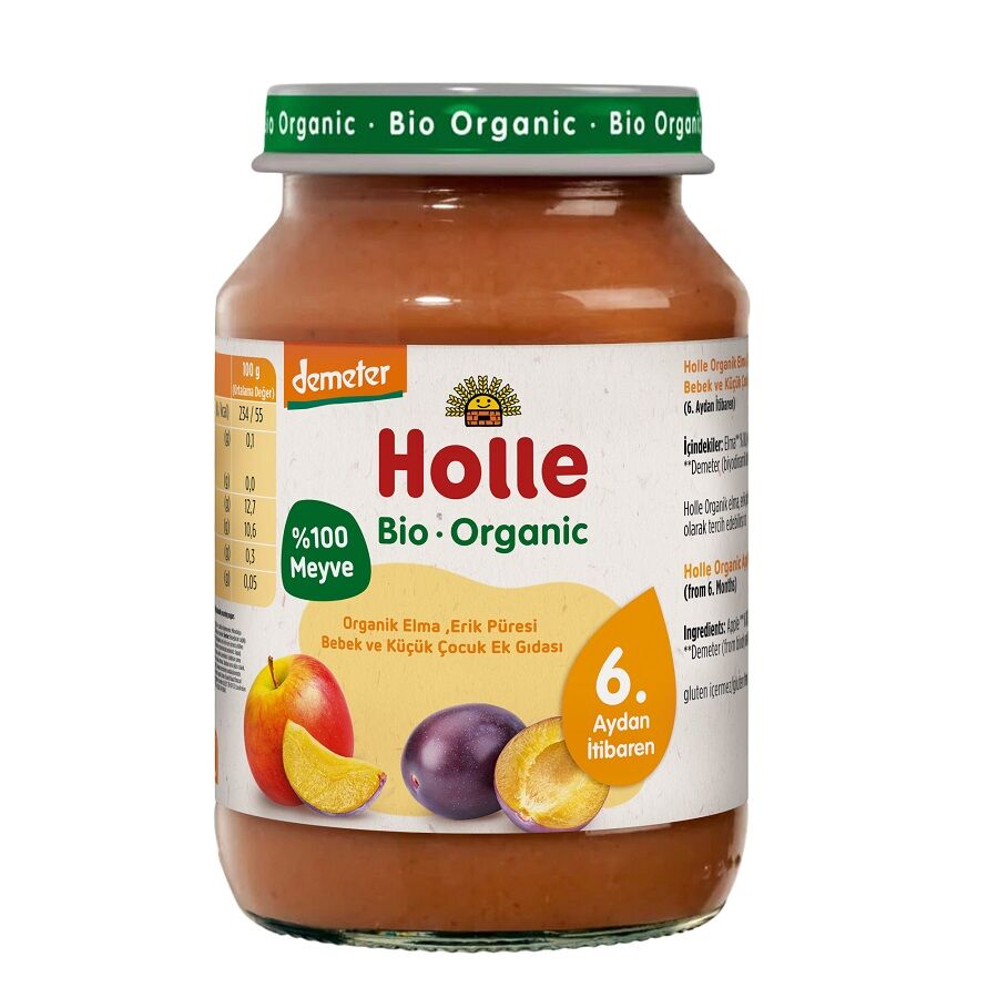 Holle Organik Elma, Erik Püresi 190 gr