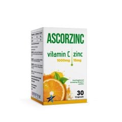 Ascorzinc 30 Kapsül