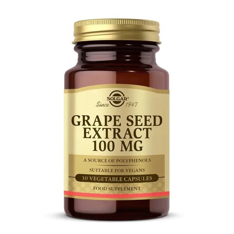 Solgar Grape Seed Extract 100 mg 30 Kapsül