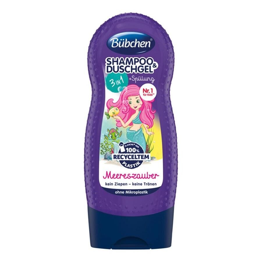 Bübchen Çocuk Şampuan Duş Jeli 3ın1 Meereszauber 230 Ml