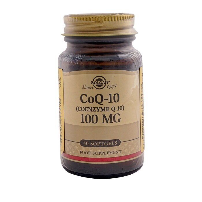 Solgar Coenzyme Q10 100mg 30 SoftGel Kapsül