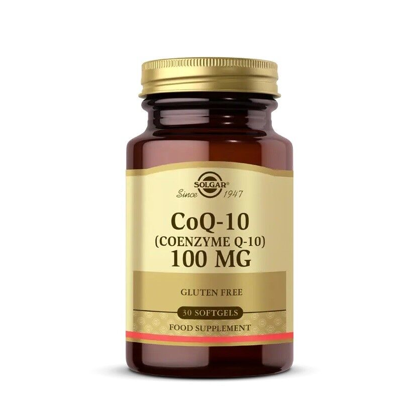 Solgar Coenzyme Q10 100mg 30 SoftGel Kapsül