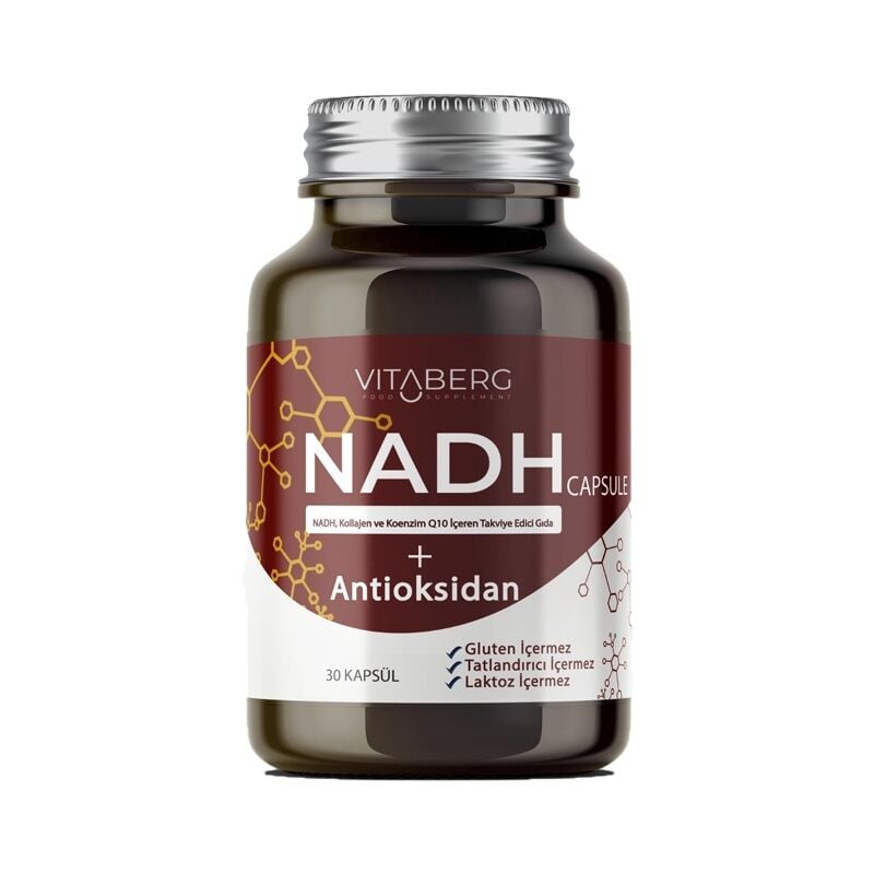 Vitaberg NADH Antioksidan 30 Kapsül