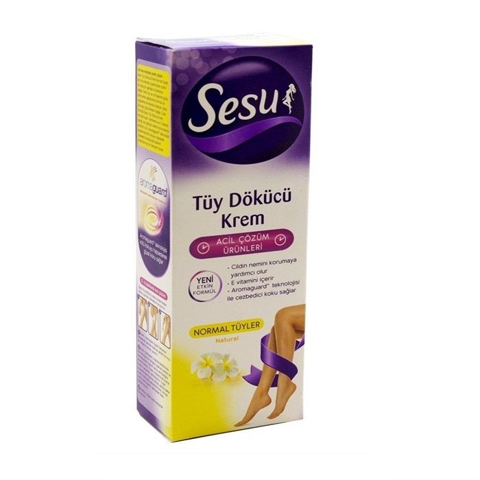 Sesu Tüy Dökücü Krem Normal Tüyler