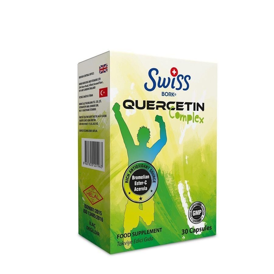 Swiss Bork Quercetin Complex 30 Kapsül