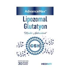 Advancemax LIPOZOMAL GLUTATYON 30 Kapsül