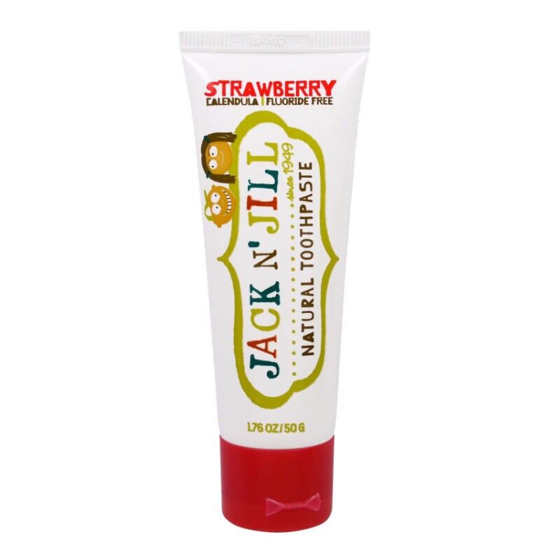 Jack N'Jill Doğal Kids Çilek Aromalı Diş Macunu 50 gr