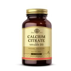 Solgar Calcium Citrate with Vitamin D3 60 Tablet