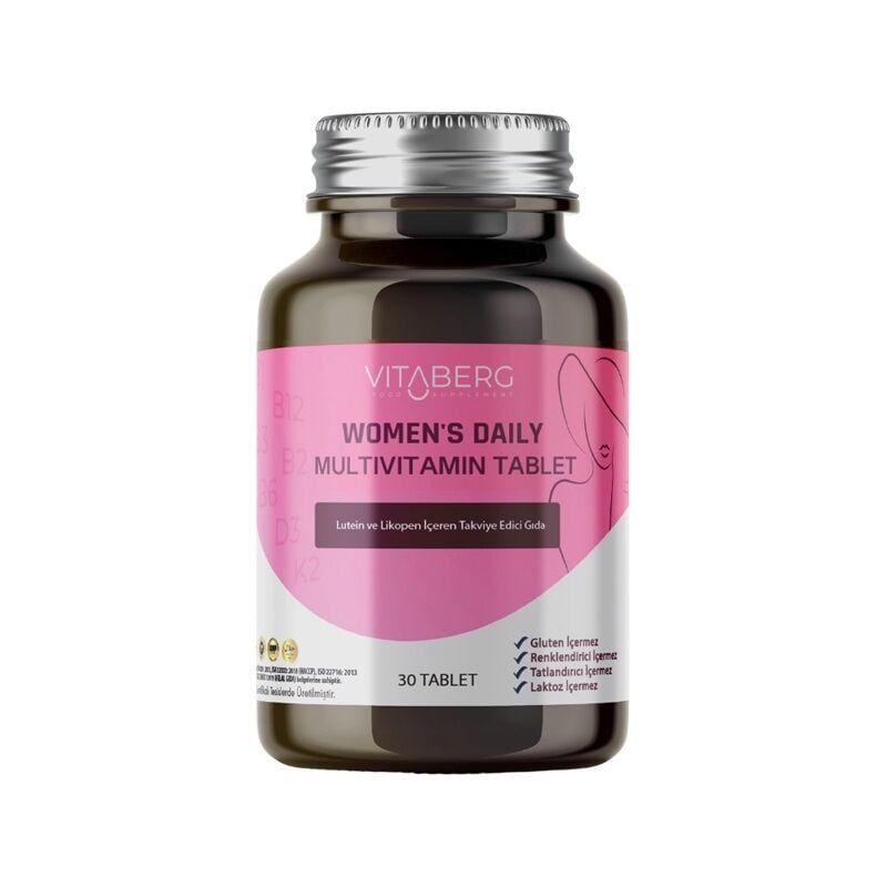 Vitaberg Womens Daily Multivitamin 30 Tablet