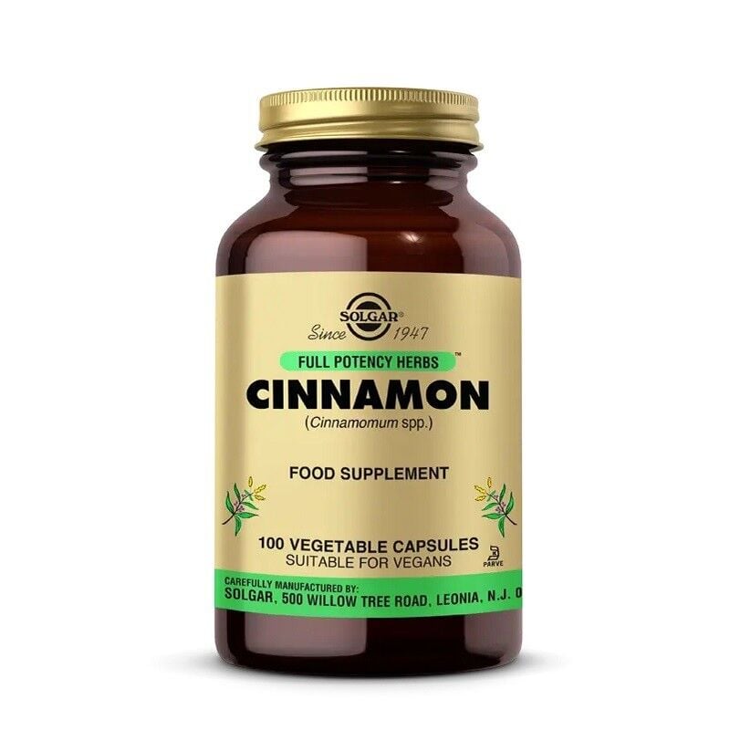 Solgar Cinnamon 100 Kapsül