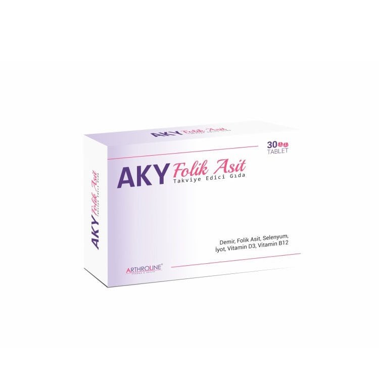AKY Folik Asit 30 Tablet