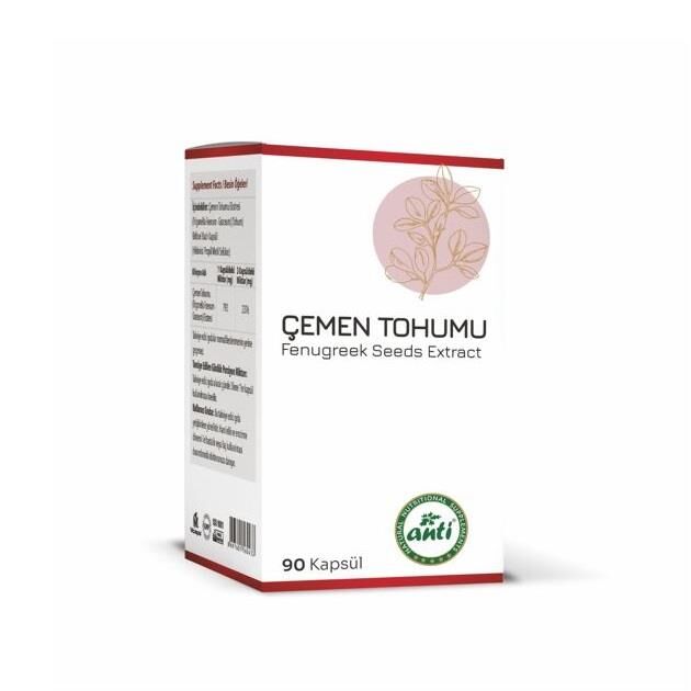 Anti Çemen Tohumu 90 Kapsül