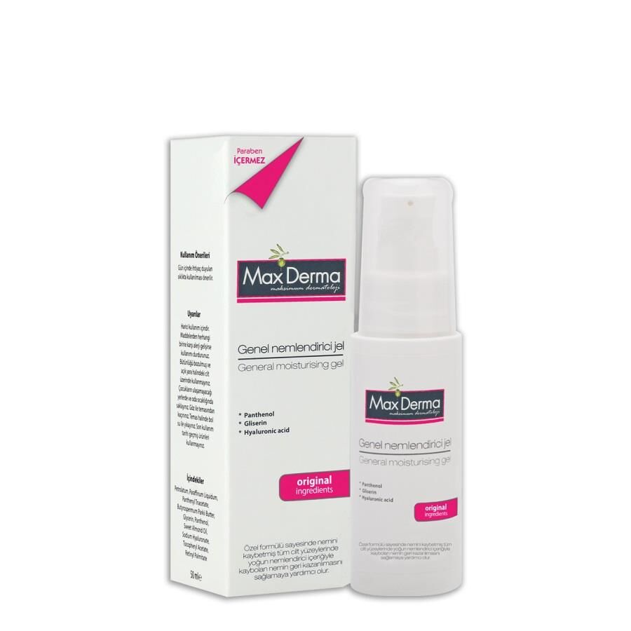 Max Derma Özel Nemlendirici Jel - 50 ml