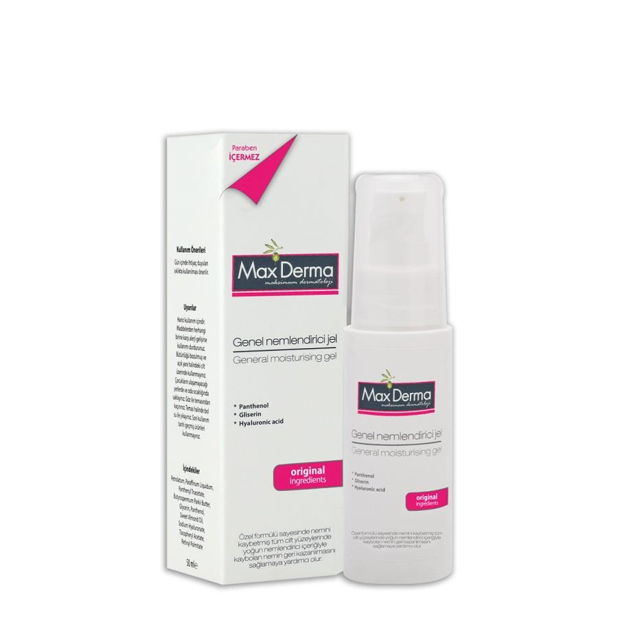 Max Derma Özel Nemlendirici Jel - 50 ml