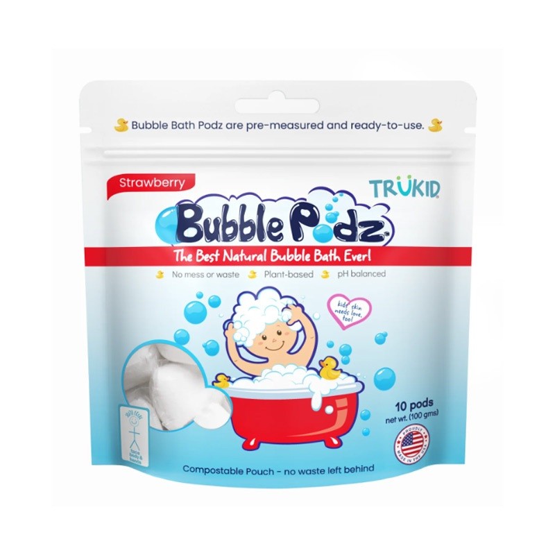 Trukid Bubble Podz Strawberry 10 Adet