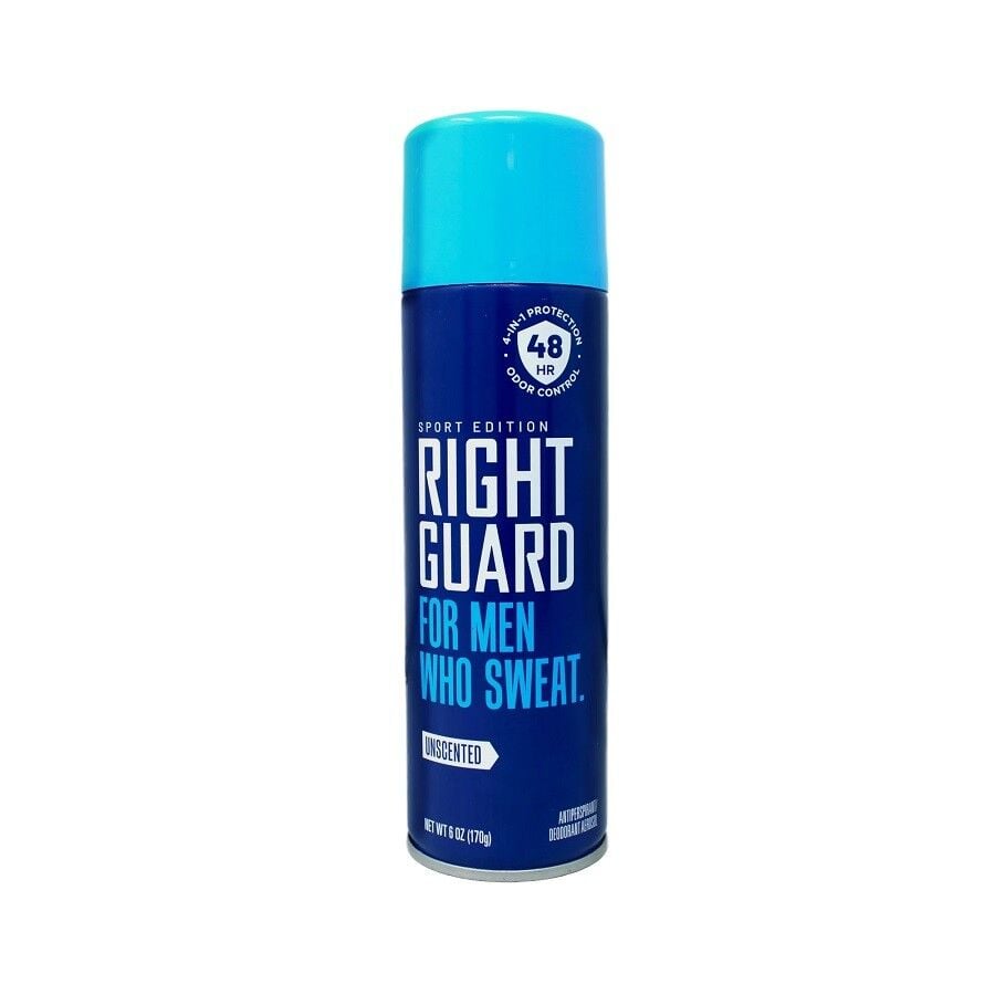 Right Guard Sport Antiperspirant Powder Dry, Unscented 170gr