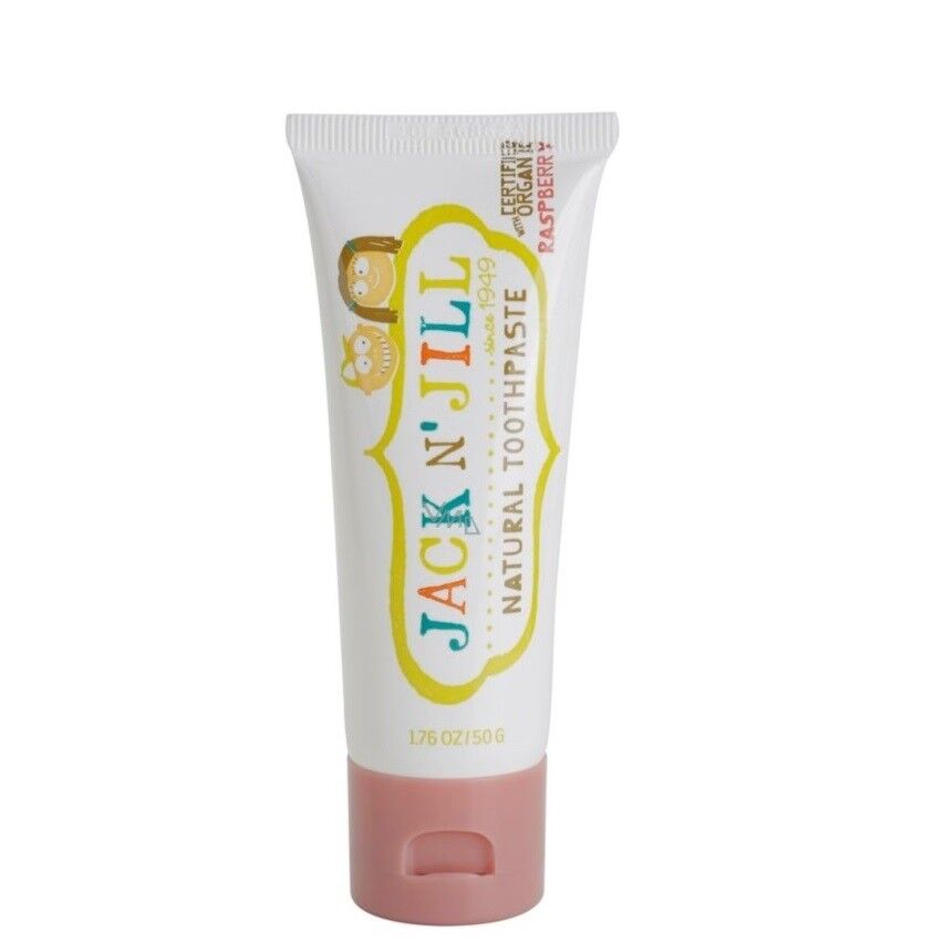 Jack N'Jill Kids Doğal Diş Macunu Ahududu Aromalı 50gr