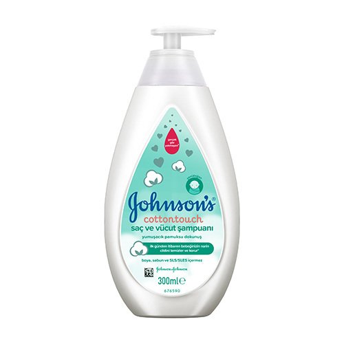 Johnsons Cotton Touch Saç ve Vücut Şampuanı 300ml