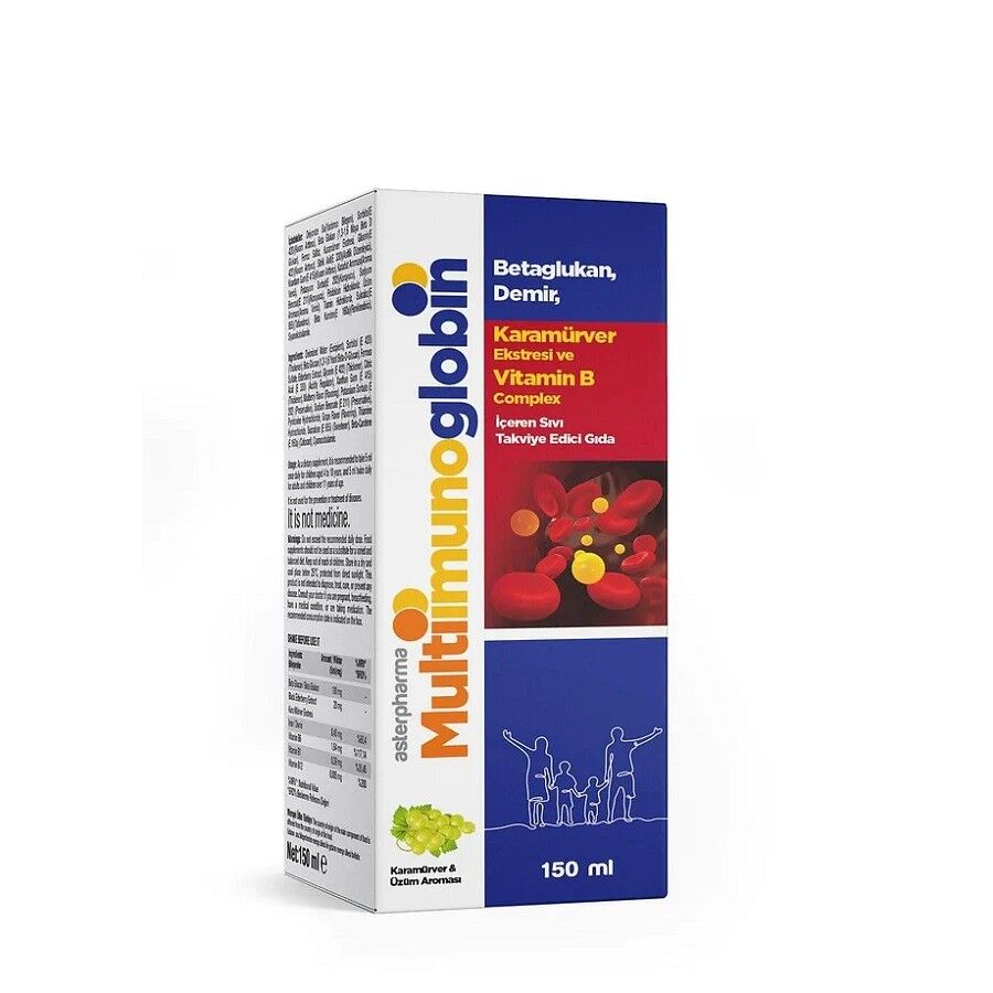 MultiImunoglobin Beta Glucan Sıvı 150ml