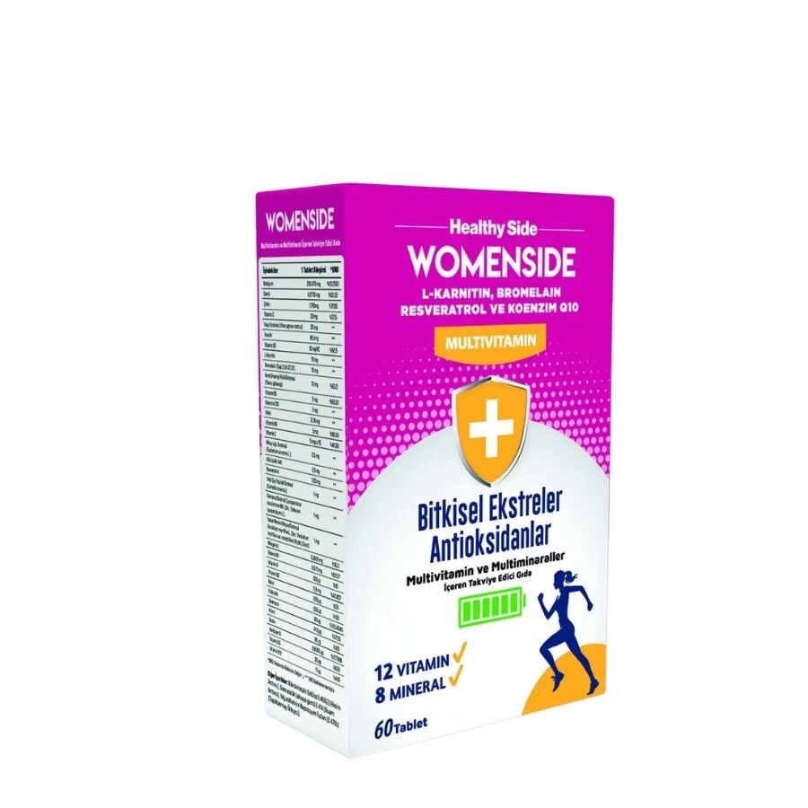 Womenside Multivitamin Q10 60 Tablet